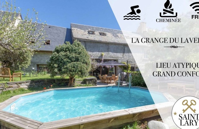 ★ GRANGE DU LAVEDAN ★ PISCINE ★ CHEMINÉE ★ VUE IMPRENABLE ★