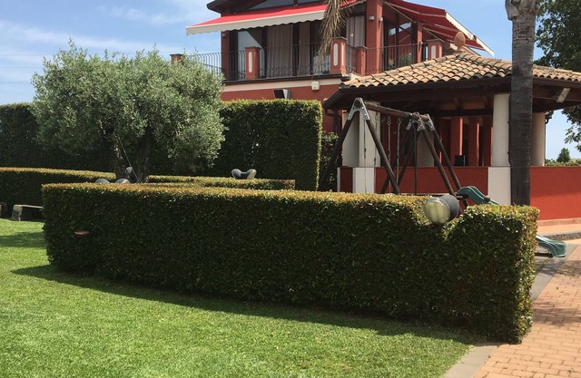 Green Etna camping pitches