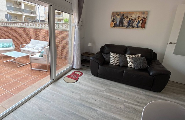 Ground floor with large patio next to the sea and port in Segur de calafell