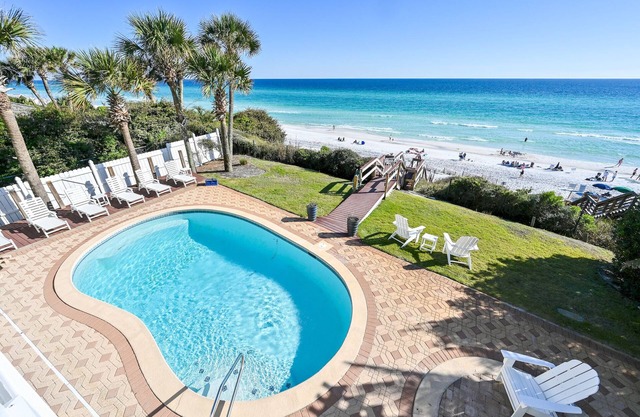 Gulf Front + Private Pool And Beach Access- Sunsational by Royal Destinations