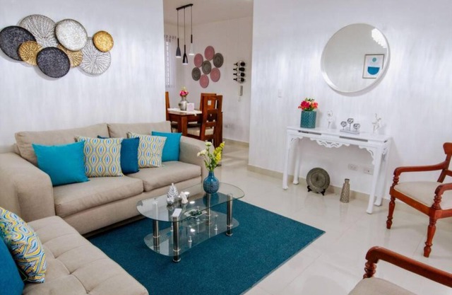 Hermoso apartamento, 3 Habitaciones espaciosas, 2 Aires acondicionados