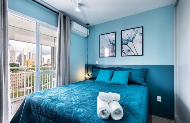 High Standard Apartment with Swimming Pool in Vila Mariana