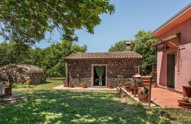 Hill-View Villa in Maletto with Garden