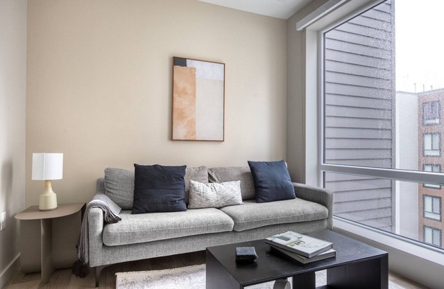 Hip Brighton Jr 1BR w/Gym & In-Unit W/D, on the River, by Blueground