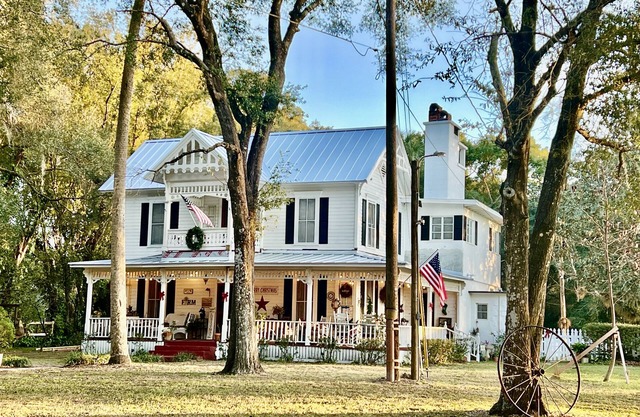 Historic 1920 Farmhouse on 6 acres,Huge Pool, Chef’s Kitchen,minutes to Mt Dora!