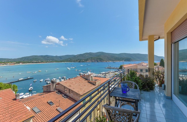 Holiday Apartment "Bellavista" with Sea View, Balcony and Air Conditioning