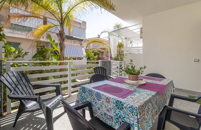Holiday Apartment "Samuel Beach Con Veranda" with Private Terrace & Wi-Fi