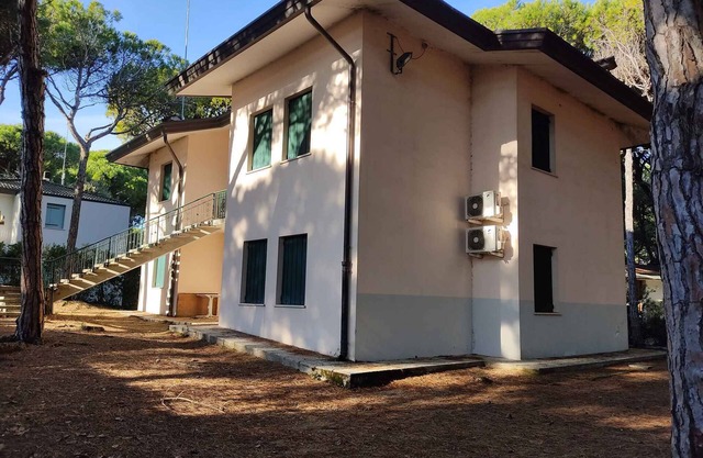 Holiday apartment in a four-family house in a pine forest