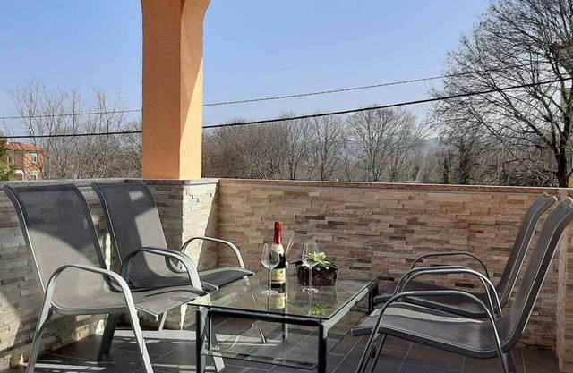 Holiday apartment mit Balkon