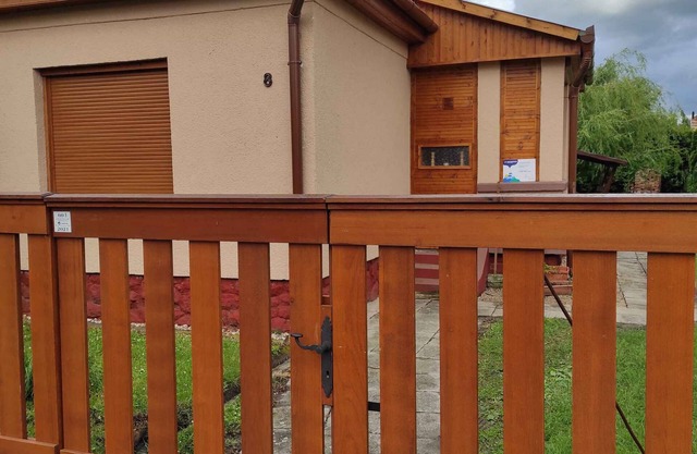 Holiday home with children's playground
