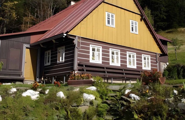 Holiday home With a beautiful view of the Riesengebirge