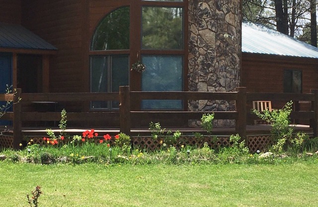 Home away home at The Blue Sky Lodge.