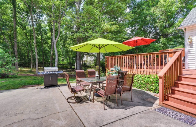 Home in Matthews w/Fenced Yard & Spacious Deck!