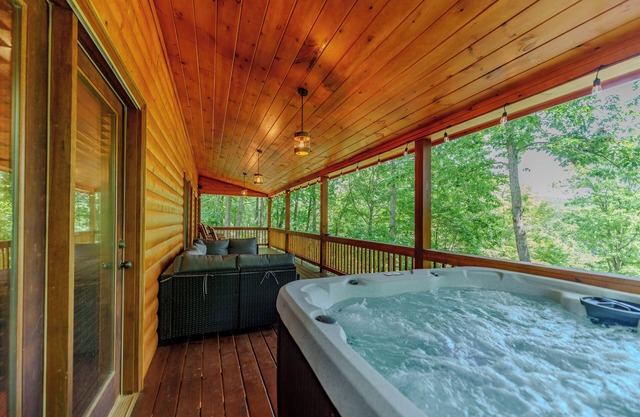 Hot Tub & Fire Pit: Secluded Blue Ridge Cabin!