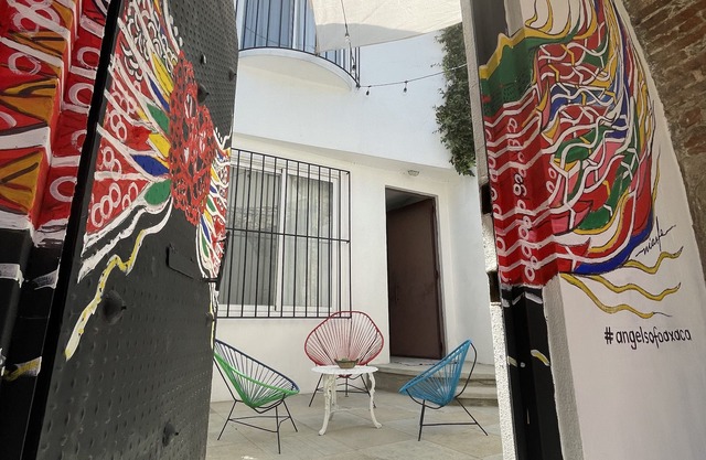 House at the Historical Arcos de Oaxaca