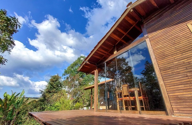 House in Nature with natural pools and waterfalls