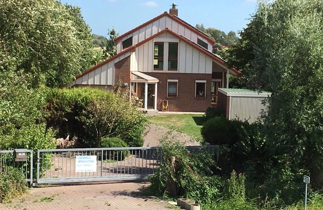 House "NordSeeStern", detached, right on the North Sea dike with a fireplace