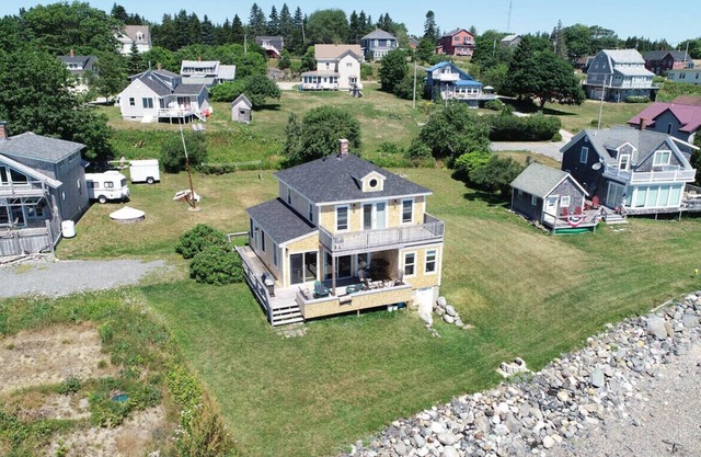 House on Water's Edge in Jonesport, Maine