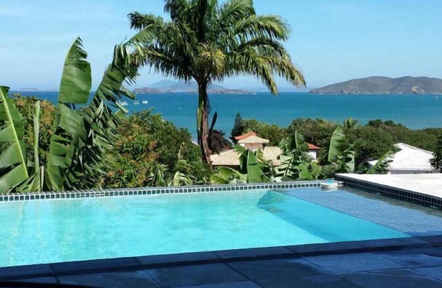 House with panoramic sea views - pool