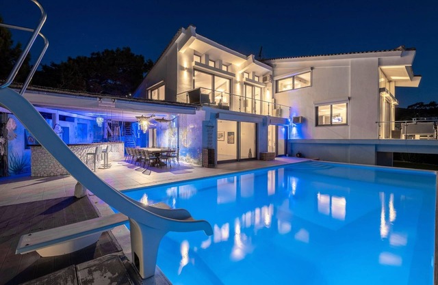 Ikaria Beachfront Villa | 7 Bedrooms | Villa Indigo Blue Haven | Infinity Pool.