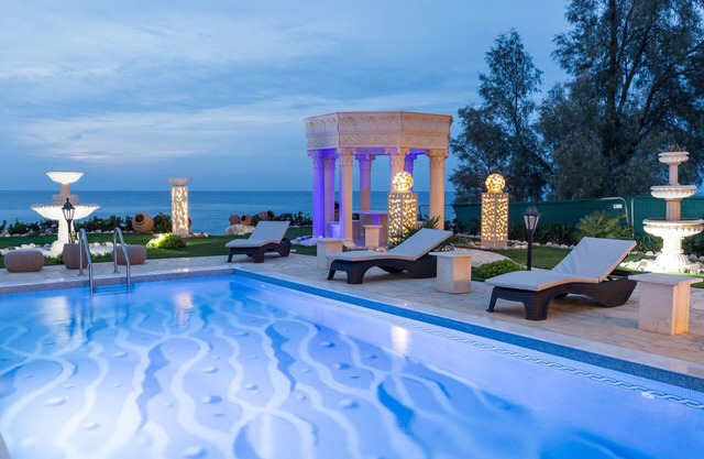 Imagine Renting Your Own 5 Star Private Cyprus Villa on the Beach, Paphos Villa 1410