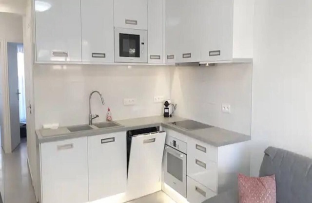 Impeccable 3 rooms with balconies, beach 50m Juan center 10min from Cannes