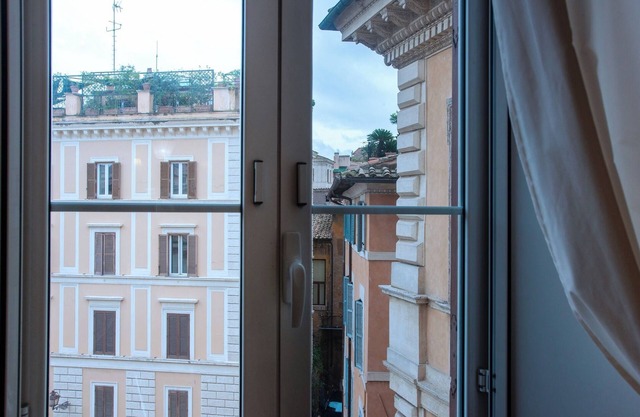 In the center of Rome. Adjacent to all popular places of interest.