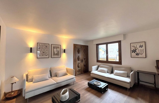 In the heart of Saint Gervais, spacious apartment in a luxury residence