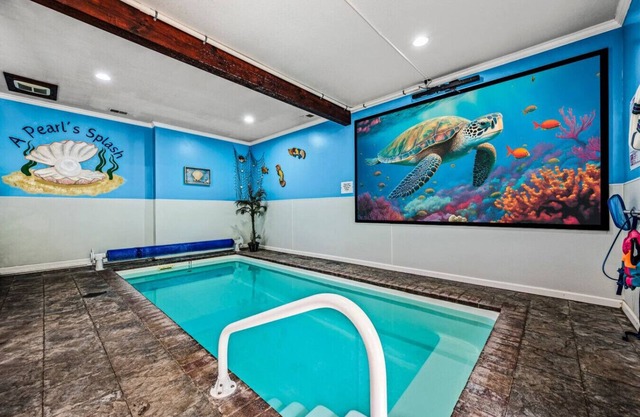 Indoor Pool, Coffee Bar, Fire Pit, Games