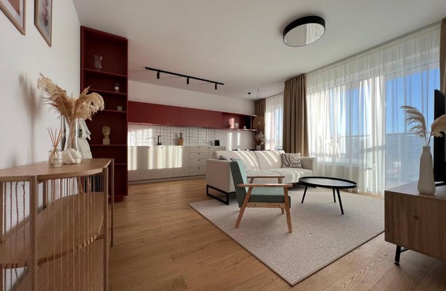 Klingerka brand new 1-bedroom apartment free parking