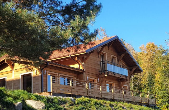La Bresse chalet mountain view panoramic sauna
