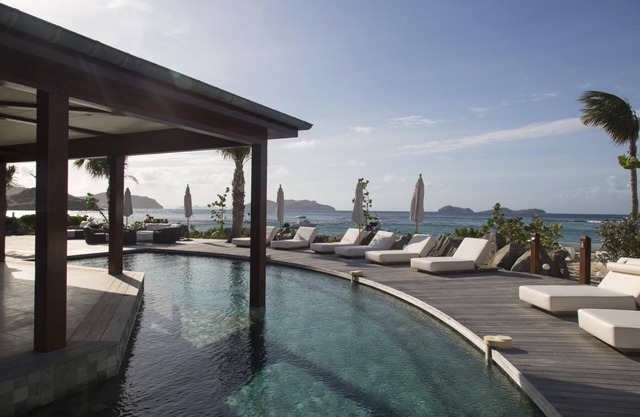 La Plage in Lorient by Personal Villas - Beachfront, 65 Ft Long Heated Pool