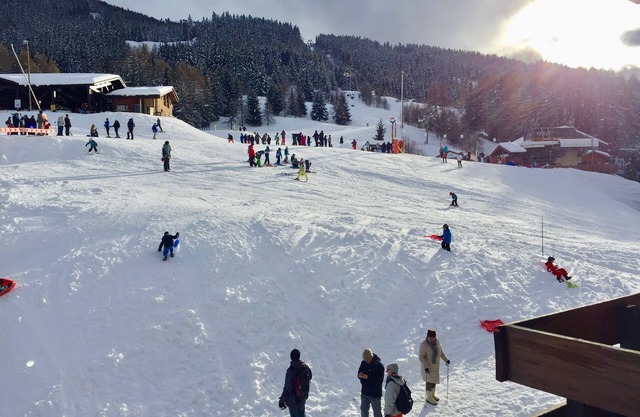 La plagne Les Coches, standing apartment for 6 people 55 m2, south-facing balcony