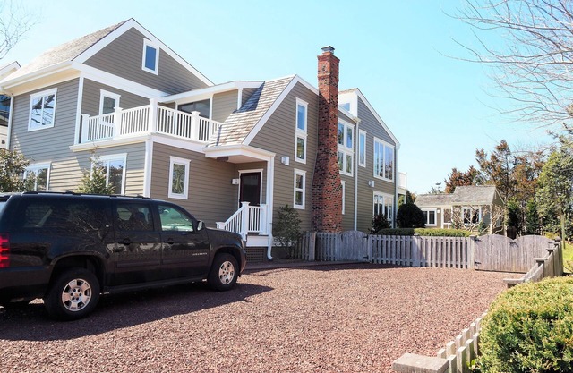 Large home nestled in the dune.one house from the entrance to St. Pete’s Beach