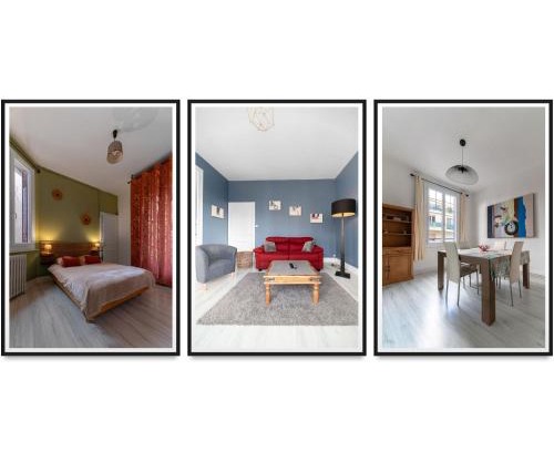 Le Louis B - Appartement calme et lumineux proche Thermes