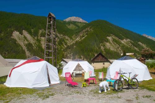 Les domes du Chalet Viso