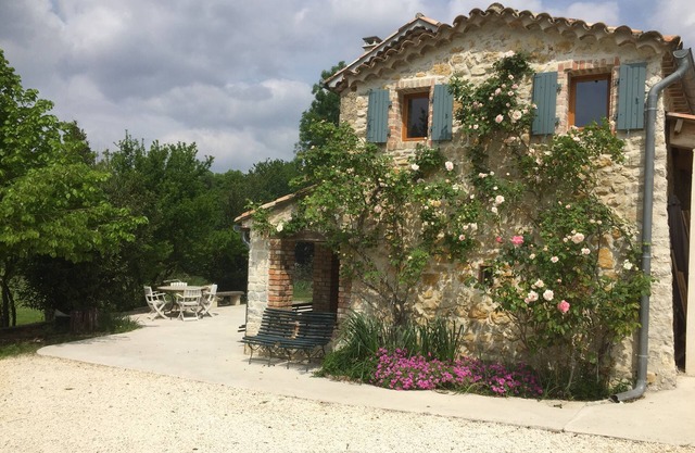 Les Muriers, for moments of rest and relaxation.