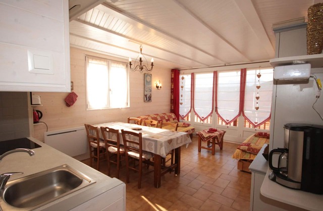 Les Saisies: 3BR in Center, 6 pers, Pets OK, Wi-Fi