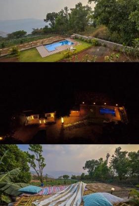 Lifeline Villas -Flamingo Luxurious Valley View 2BHK Infinity Pool Villa Panchgani With Huge Open Space