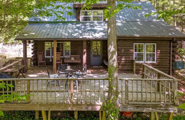 Little Log Cabin in the Woods