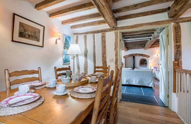 Lletty - An historic three-storey Grade II stone holiday farmhouse dating from the 17th century