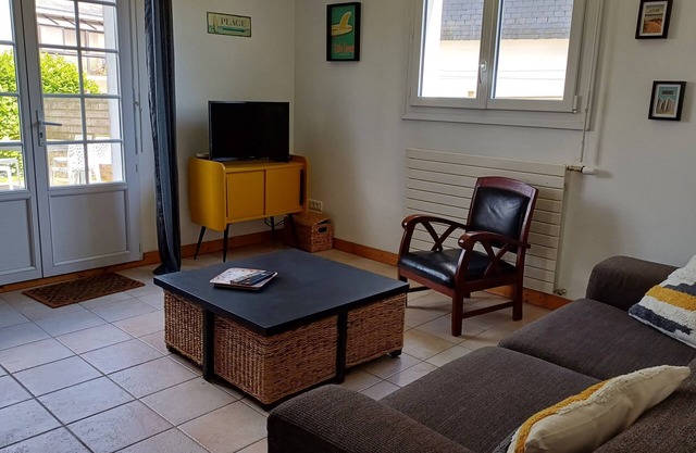 Location Appartement Avec Jardin 6 Couchages Larmor Plage à 5 mn des Plages