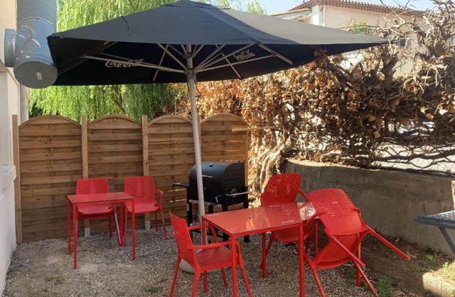 Location T3 meublé avec jardin