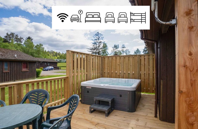 Lodge-3BR - Hot Tub - Hunters Quay