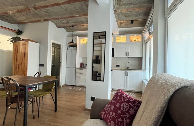 Loft Studio on the Madrid Río promenade.