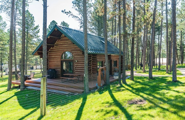 Log Cabin close to Custer