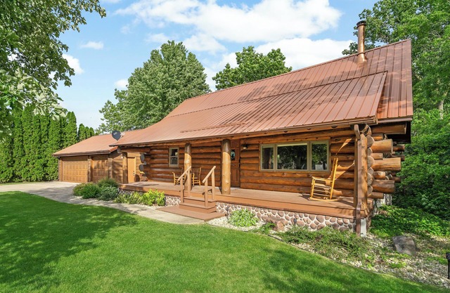 Log Cabin Escape+King B+Hot Tub+Sauna+River Views
