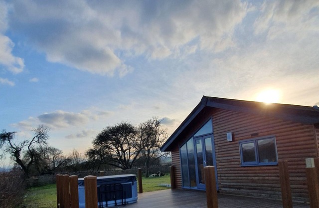 Log Cabin in the Clwydian Range