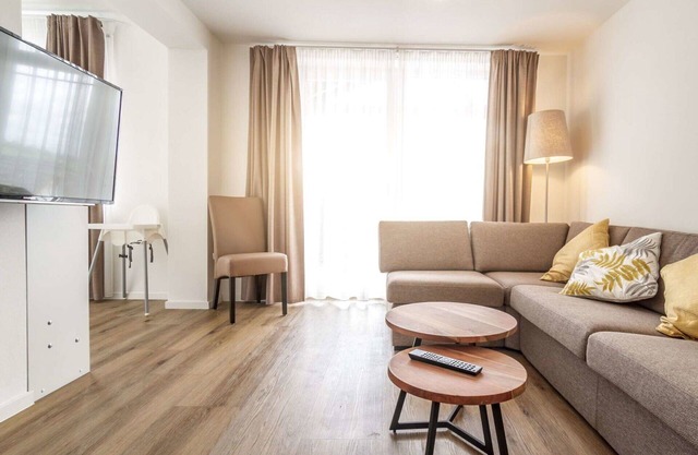 Lovely apartment for 2 guests with WIFI, TV, terrace and pets allowed