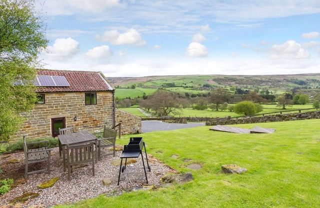 Lovely, comfortable and modern barn conversion with stunning views
